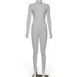 Simenual Workout Active Wear Ribbed Rompers Womens Jumpsuit Sporty